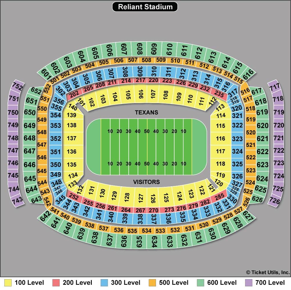 Houston ke Texans chèz kat jeyografik