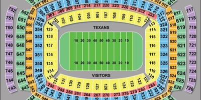 Houston ke Texans chèz kat jeyografik